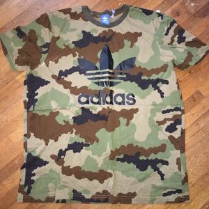 ADIDAS CAMO OVERSIZED TEE